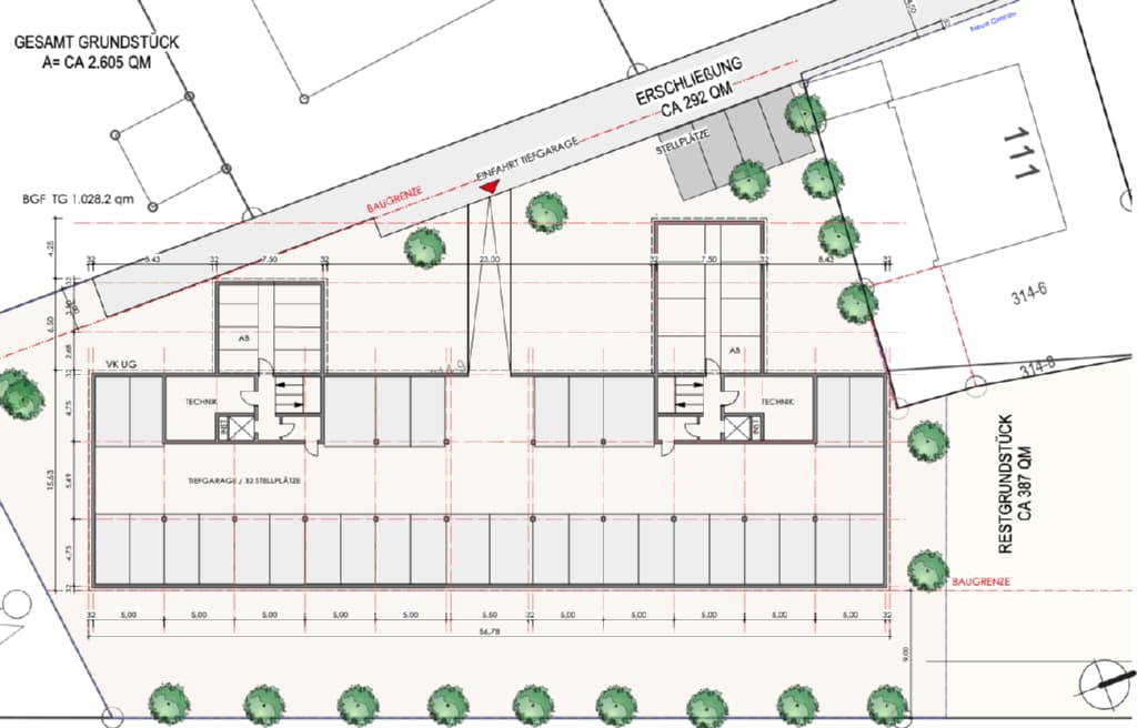 Wohnanlage Herxheim Plan