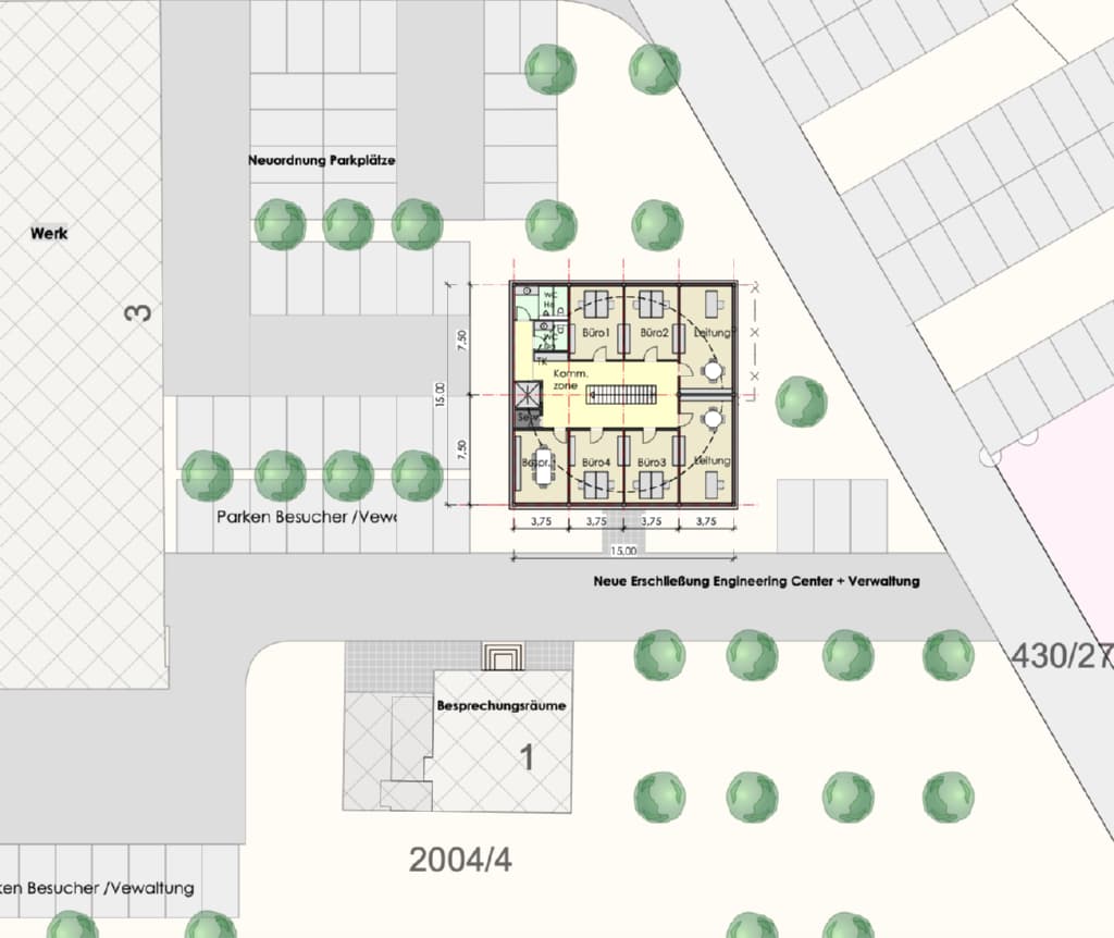 Bürogebäude Limbach Plan