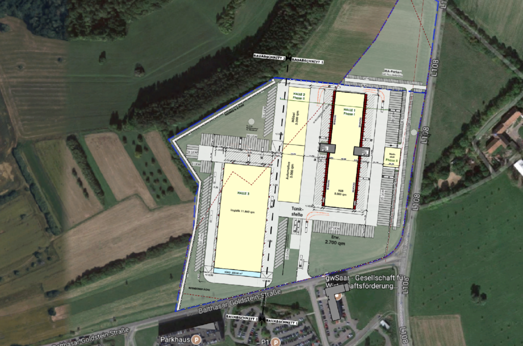 Logistikzentrum Saarbrücken