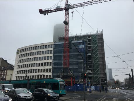 B&B Hotel Frankfurt Baustelle