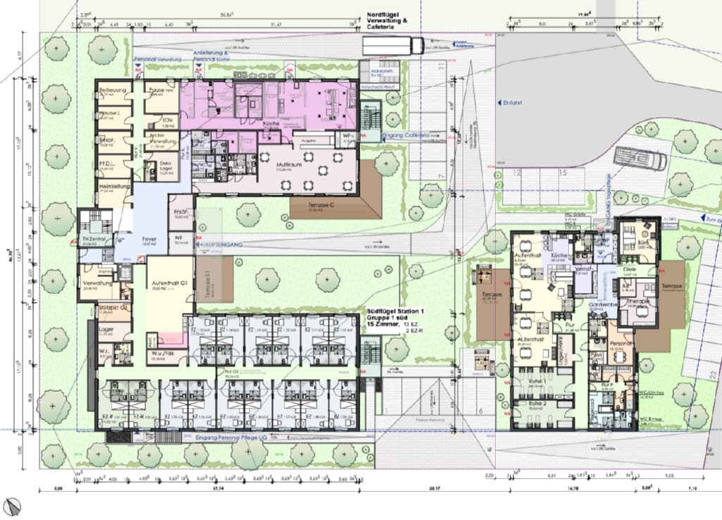 Seniorenzentrum Durlangen Plan