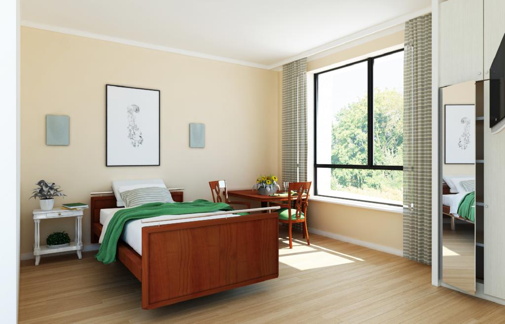 Seniorenzentrum Kirkel Schlafzimmer