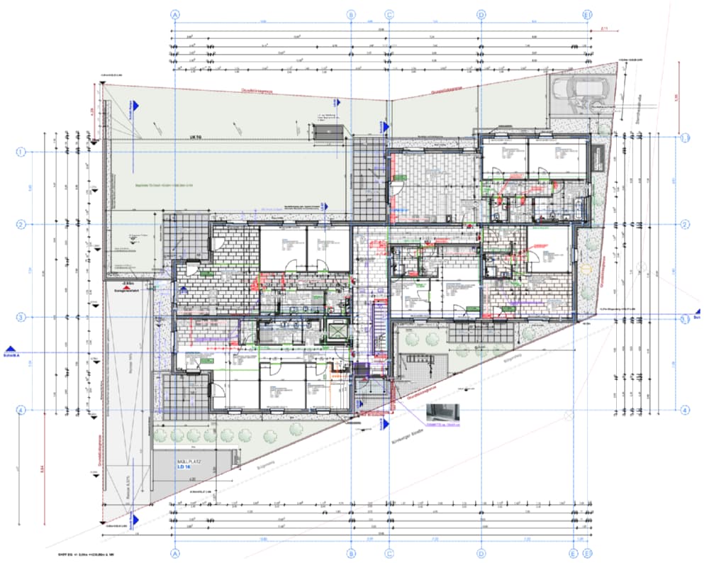 Wohnanlage Homburg/Saar Plan