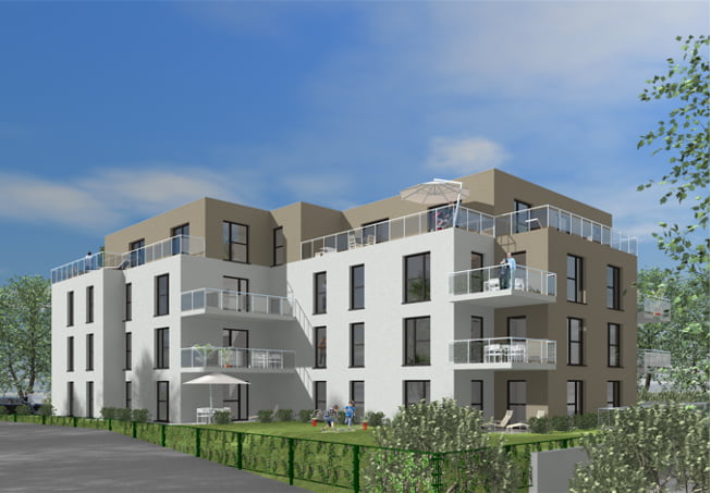Wohnanlage Homburg/Saar Render