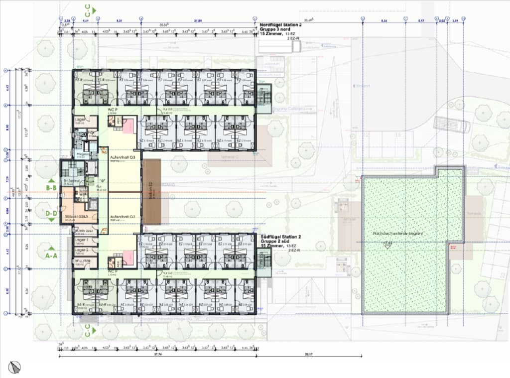 Seniorenzentrum Durlangen Plan