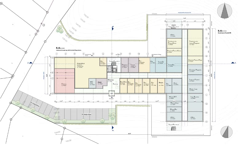 Seniorenzentrum in Birkennau Plan