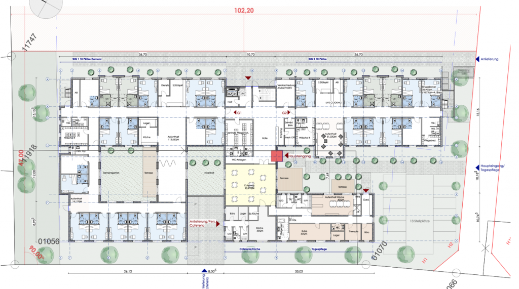 Seniorenzentrum Stadtallendorf Plan